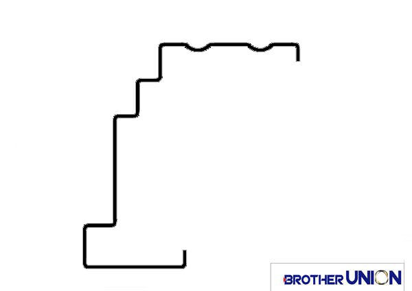 Safety Door Frame Profile Section 20201211 Дверная рама профиля Братом Union Machinery09