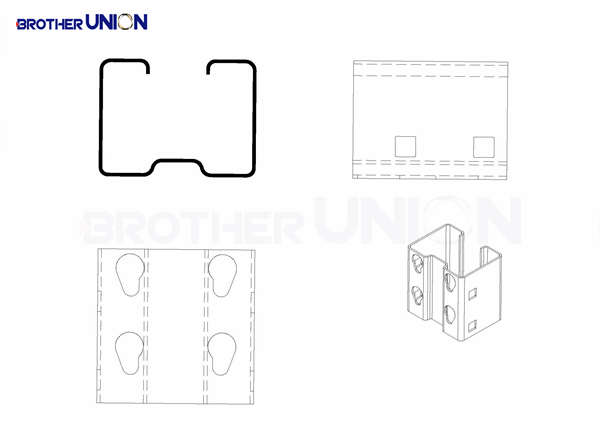 Хранение-Стеллаж-Uprights-Profile01