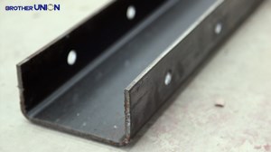 U Post in a Guardrail System by Brother Union Machinery U Post в системе Guardrail от Brother Union Machinery